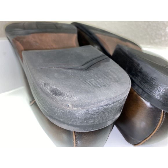 J.Ferrar JF Oxford Loafer Slip On Men's Dress Shoes Brown Leather Sz 11 014-2901 - Picture 8 of 10